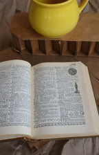 1945 The "Concise" Standard Dictionary of the English Language Hard Cover Book