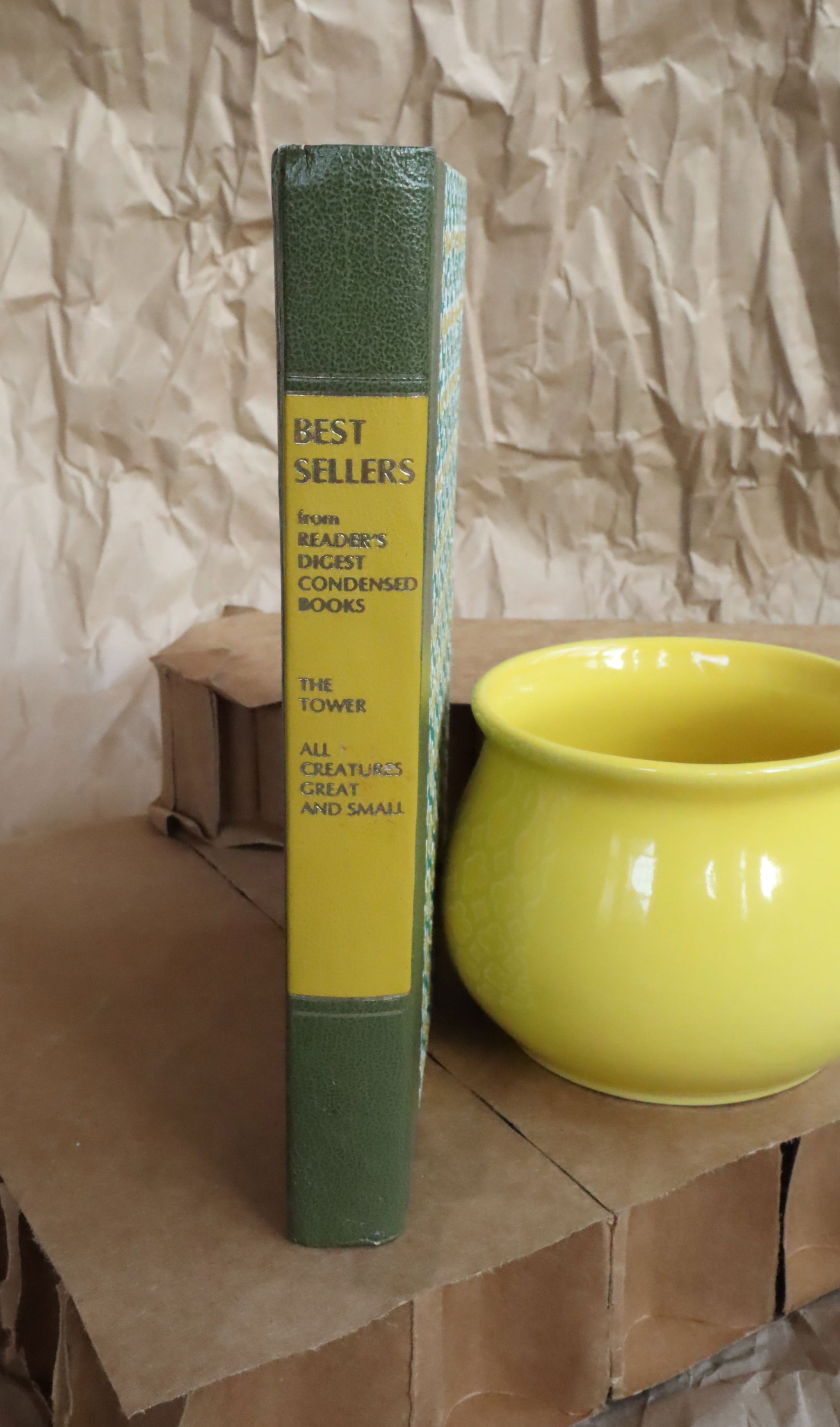 Vintage H.C. Book - Readers DIgest Condensed Books (The Tower & All Creatures Great & Small)