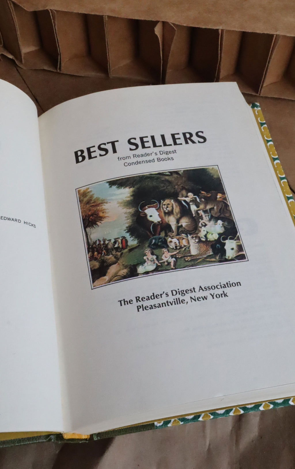 1974 H.C. Book - Readers DIgest Condensed Books (The Tower & All Creatures Great & Small)