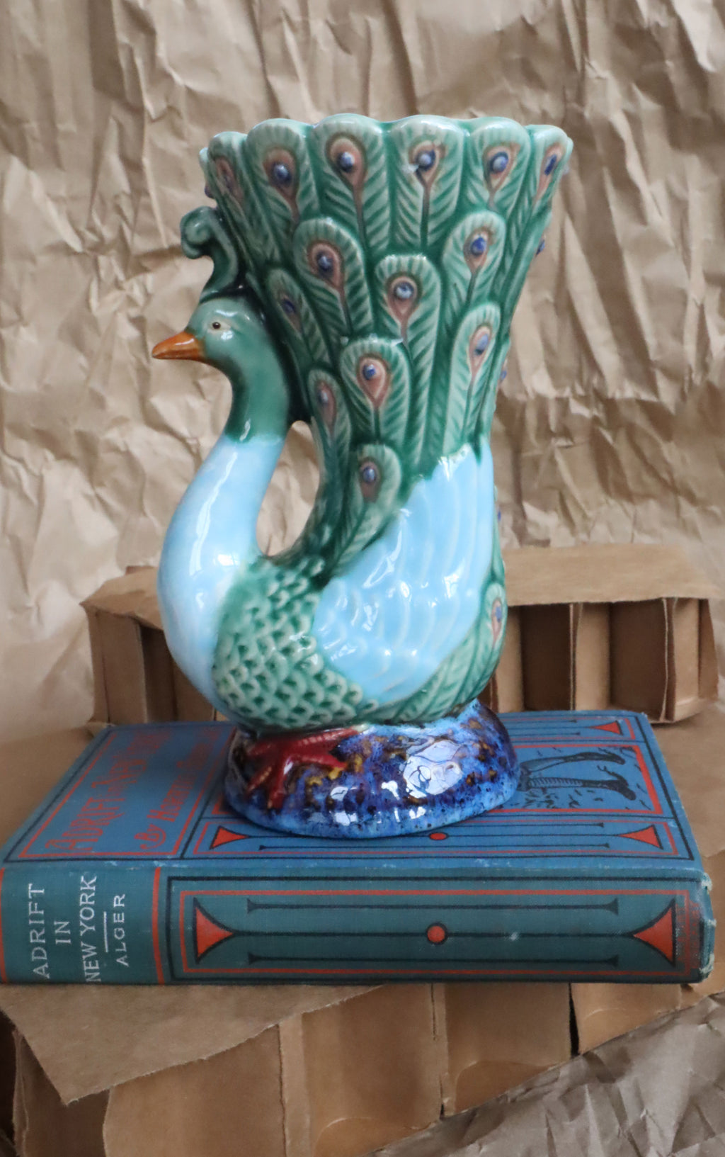 Vintage H.C. Book - Adrift in N.Y. by Horatio Alger Jr.