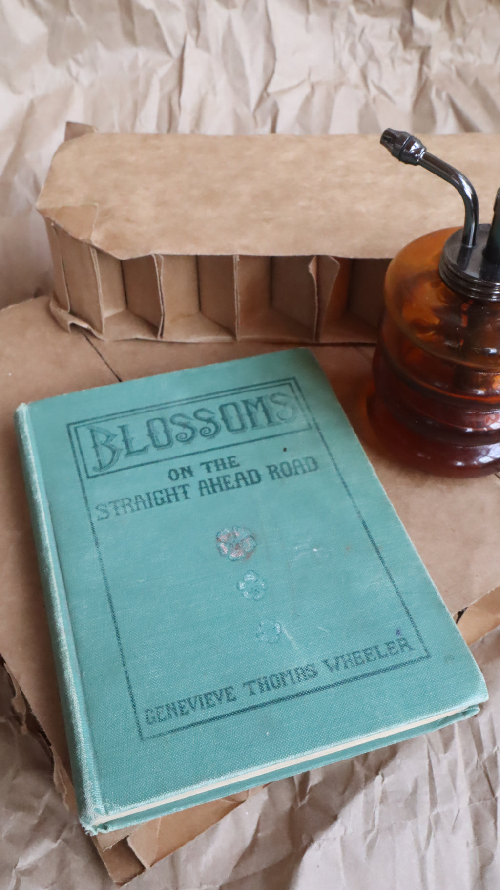 1925-1927 - Blossoms by Genevieve Thomas Wheeler Hard Cover Book