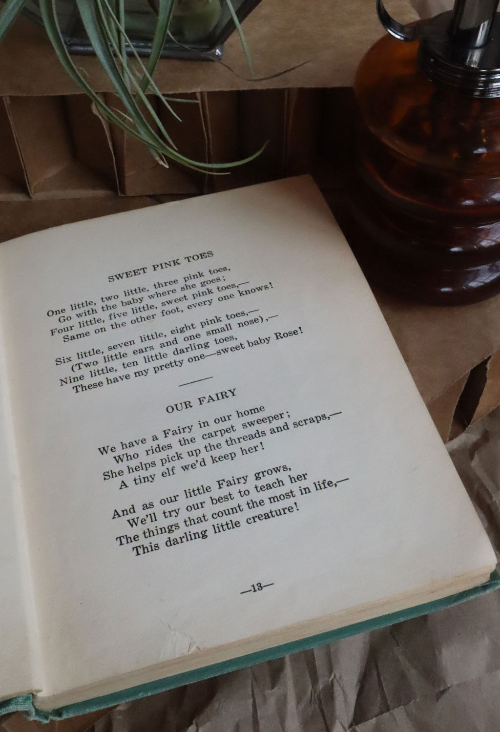 1925-1927 - Blossoms by Genevieve Thomas Wheeler Hard Cover Book