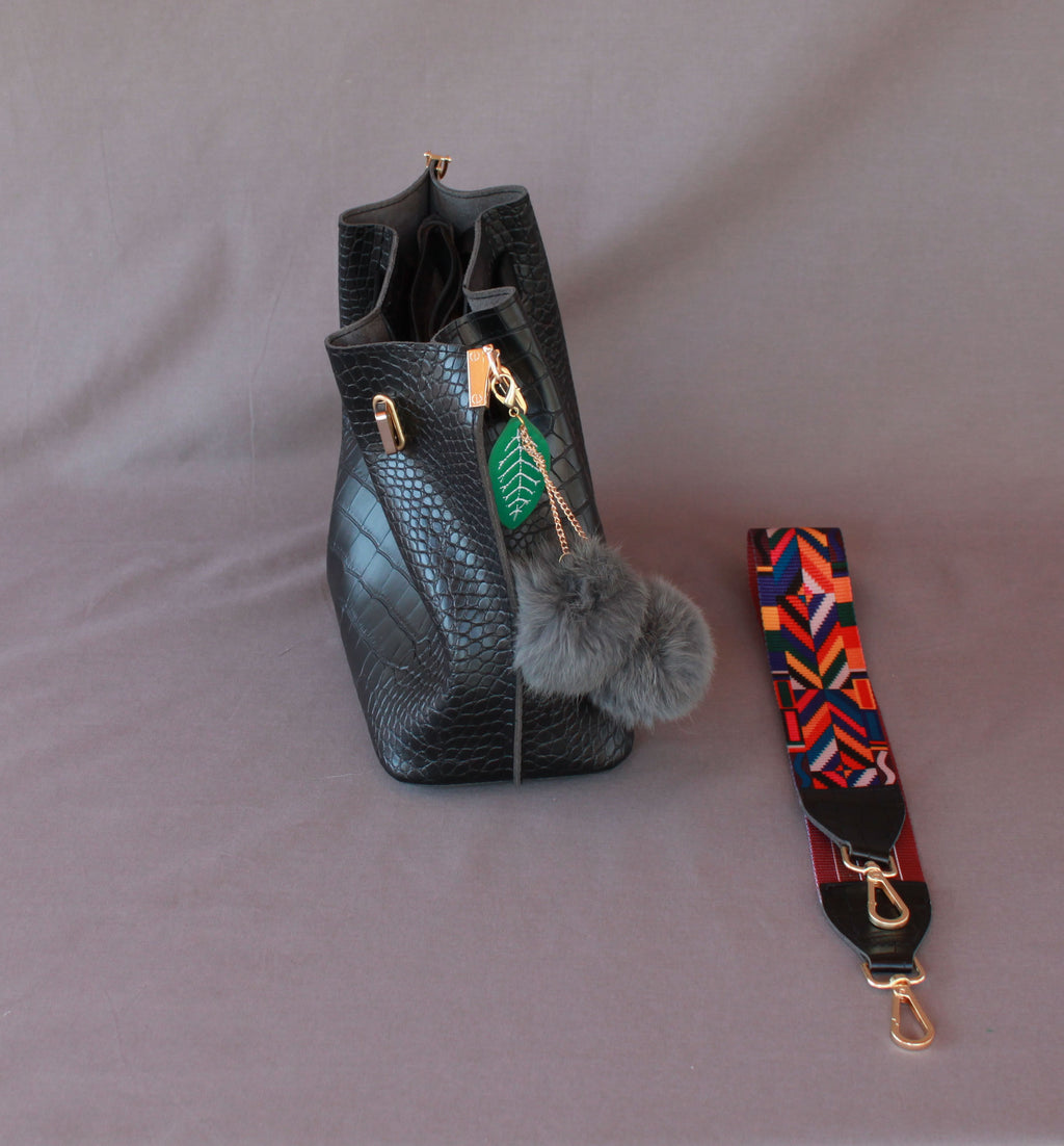 The Terayama Faux Snakeskin Bag