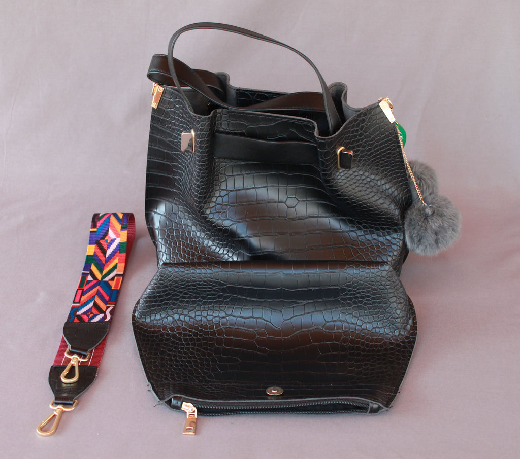 The Terayama Faux Snakeskin Bag