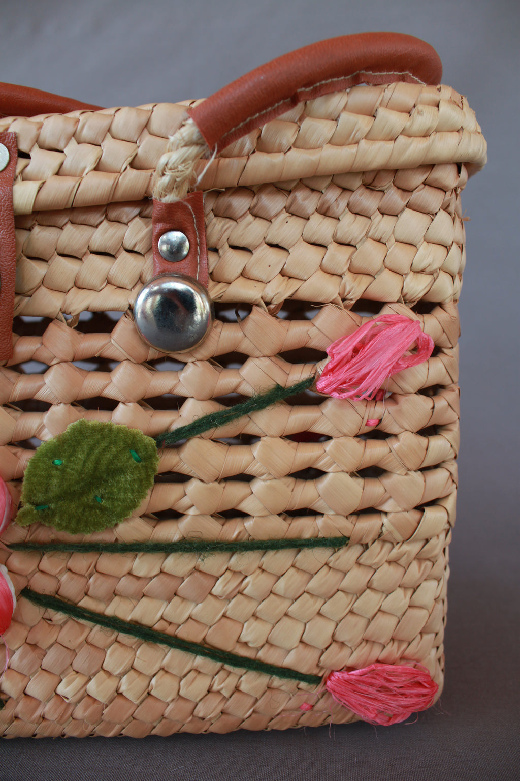 Summer's Day Wicker Handbag (Only 1)