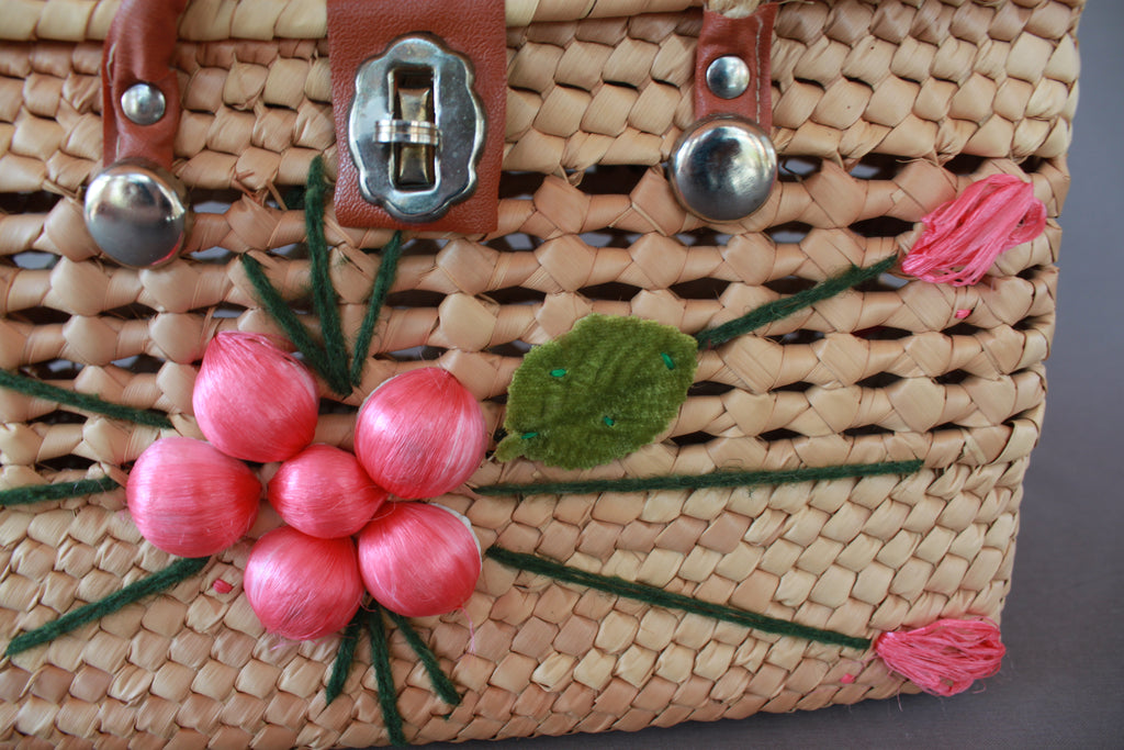 Summer's Day Wicker Handbag (Only 1)