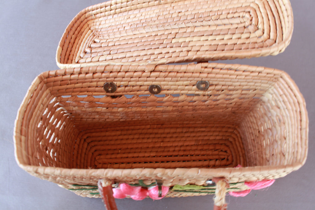 Summer's Day Wicker Handbag (Only 1)