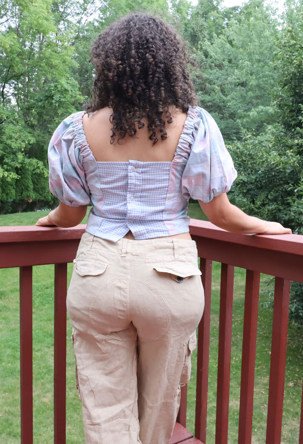 Graphy Mix Media Top - Rainbow Girl