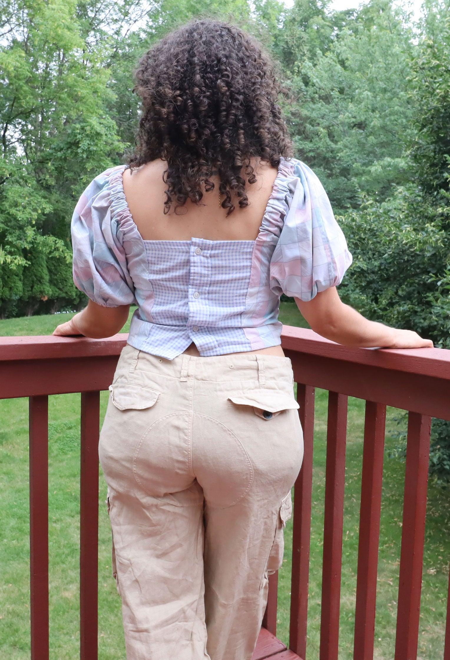 Graphy Mix Media Top - Rainbow Girl