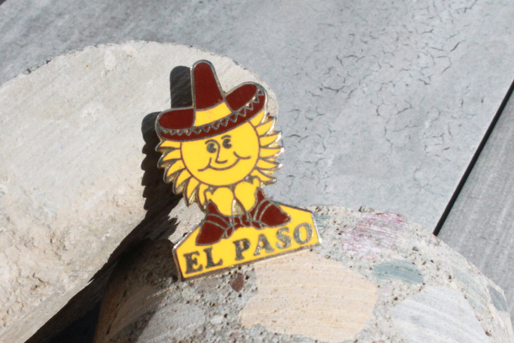 Vintage El Paso Enamel Pin