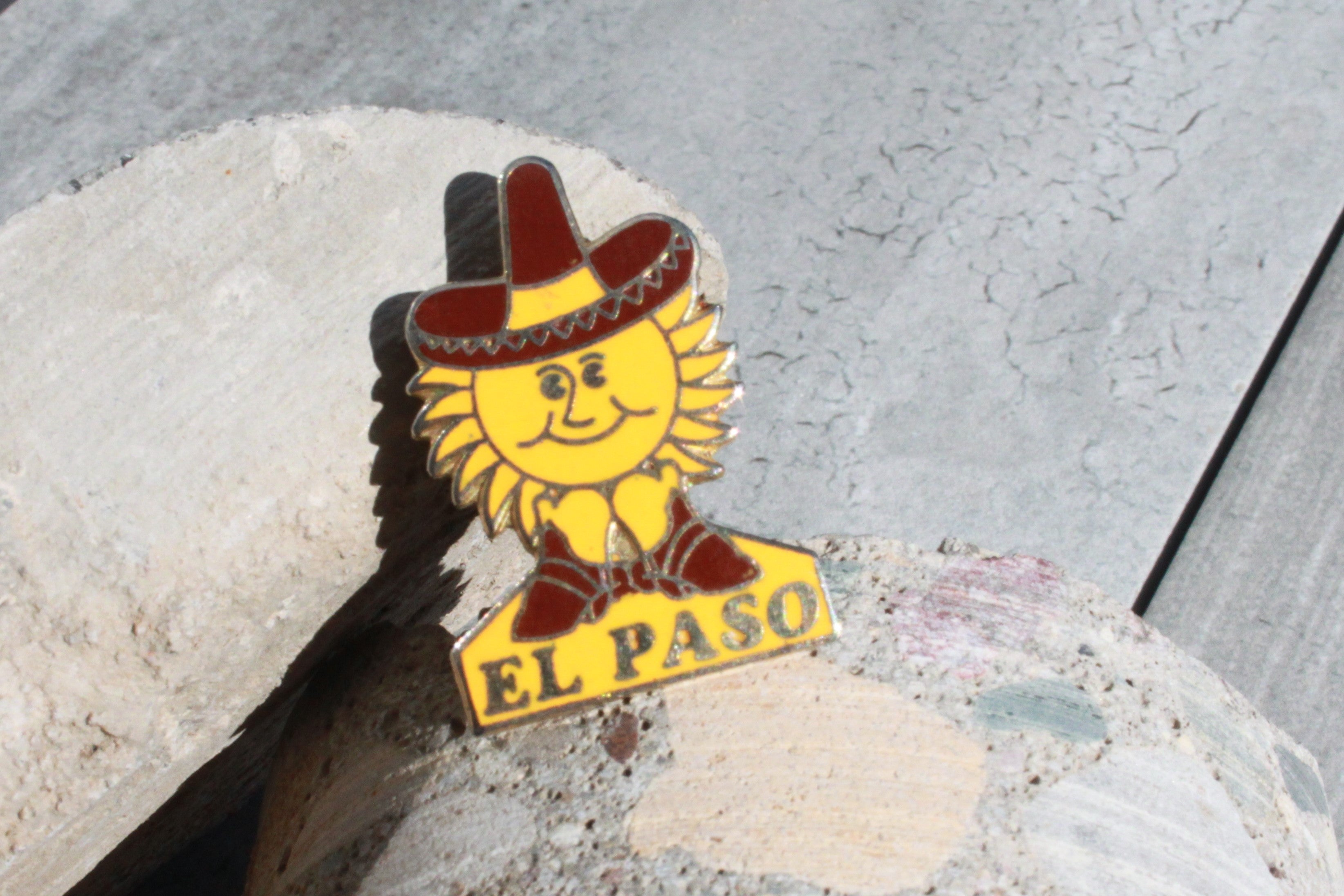Vintage El Paso Enamel Pin