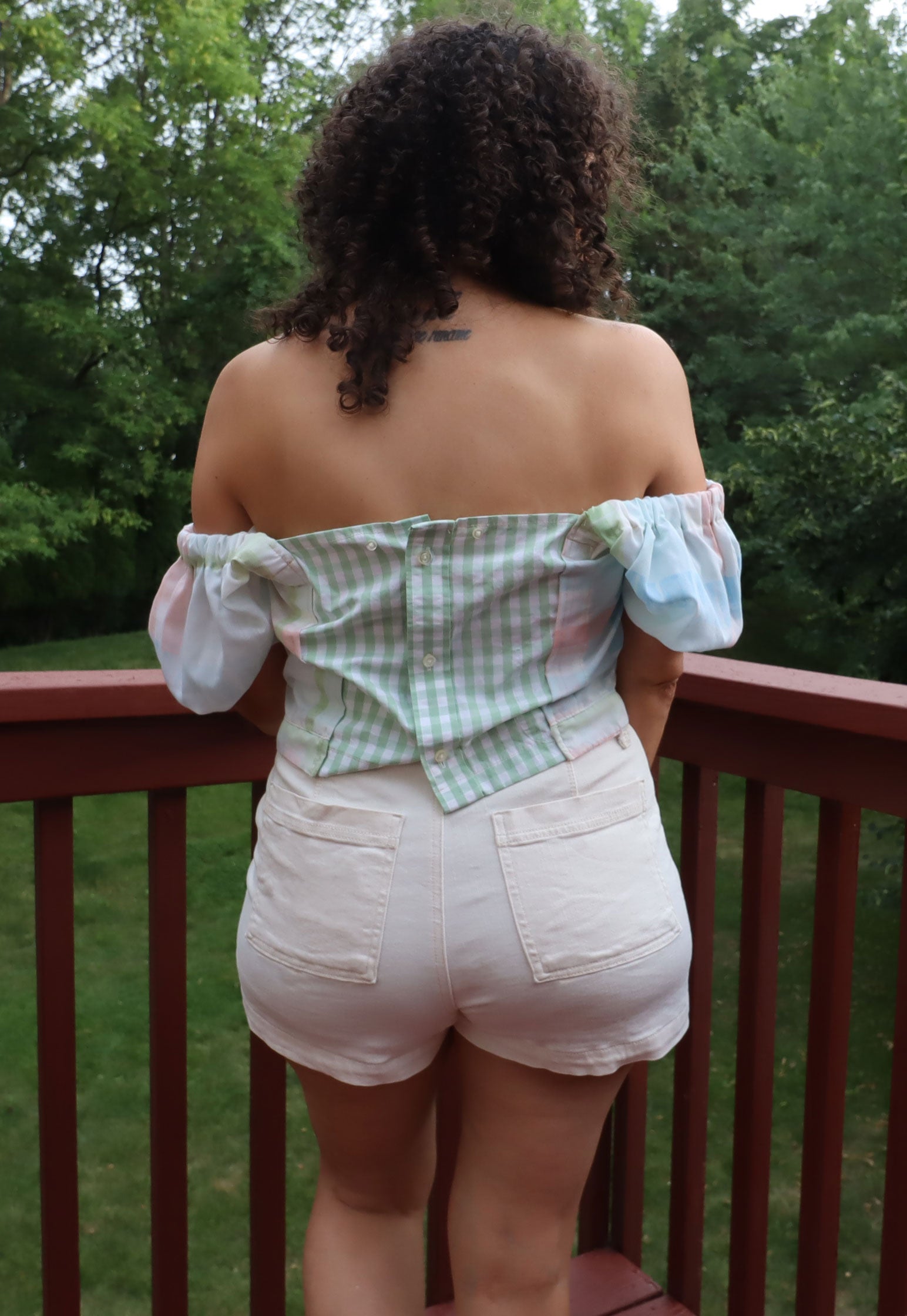 Graphy Mix Media Top - Cmon Get Happy Carebear