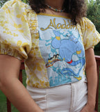 Graphy Mix Media Top - Aladdin