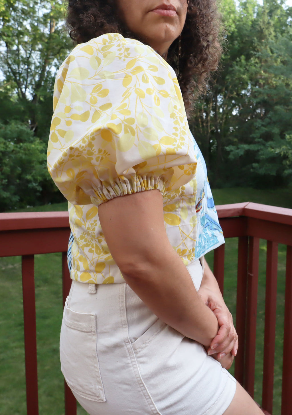 Graphy Mix Media Top - Aladdin