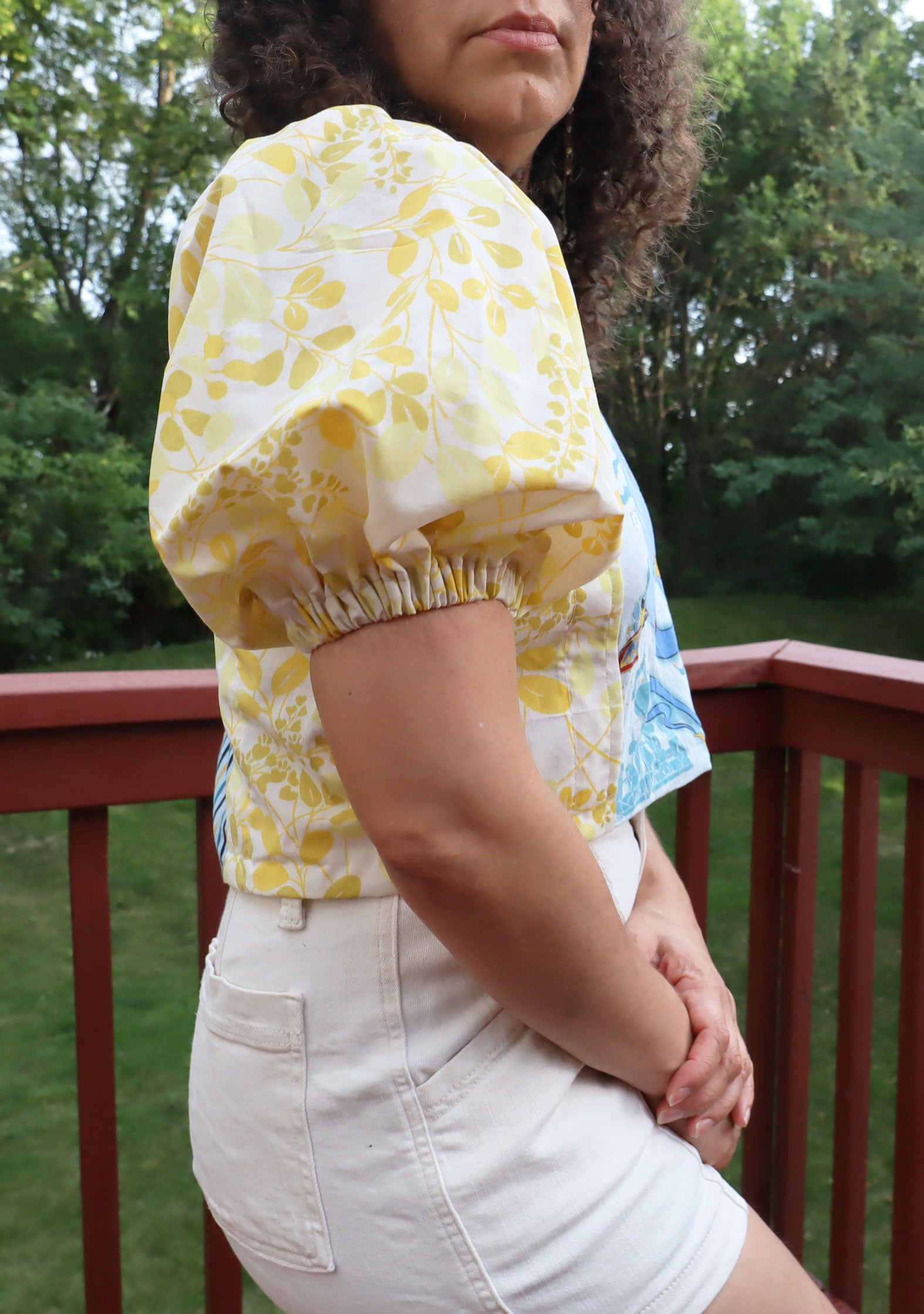 Graphy Mix Media Top - Aladdin