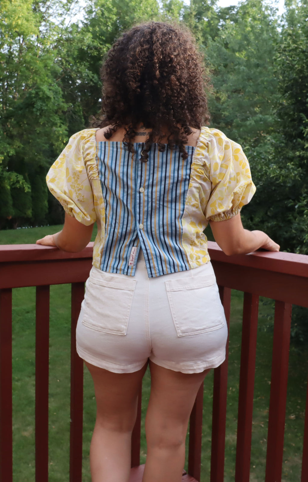 Graphy Mix Media Top - Aladdin