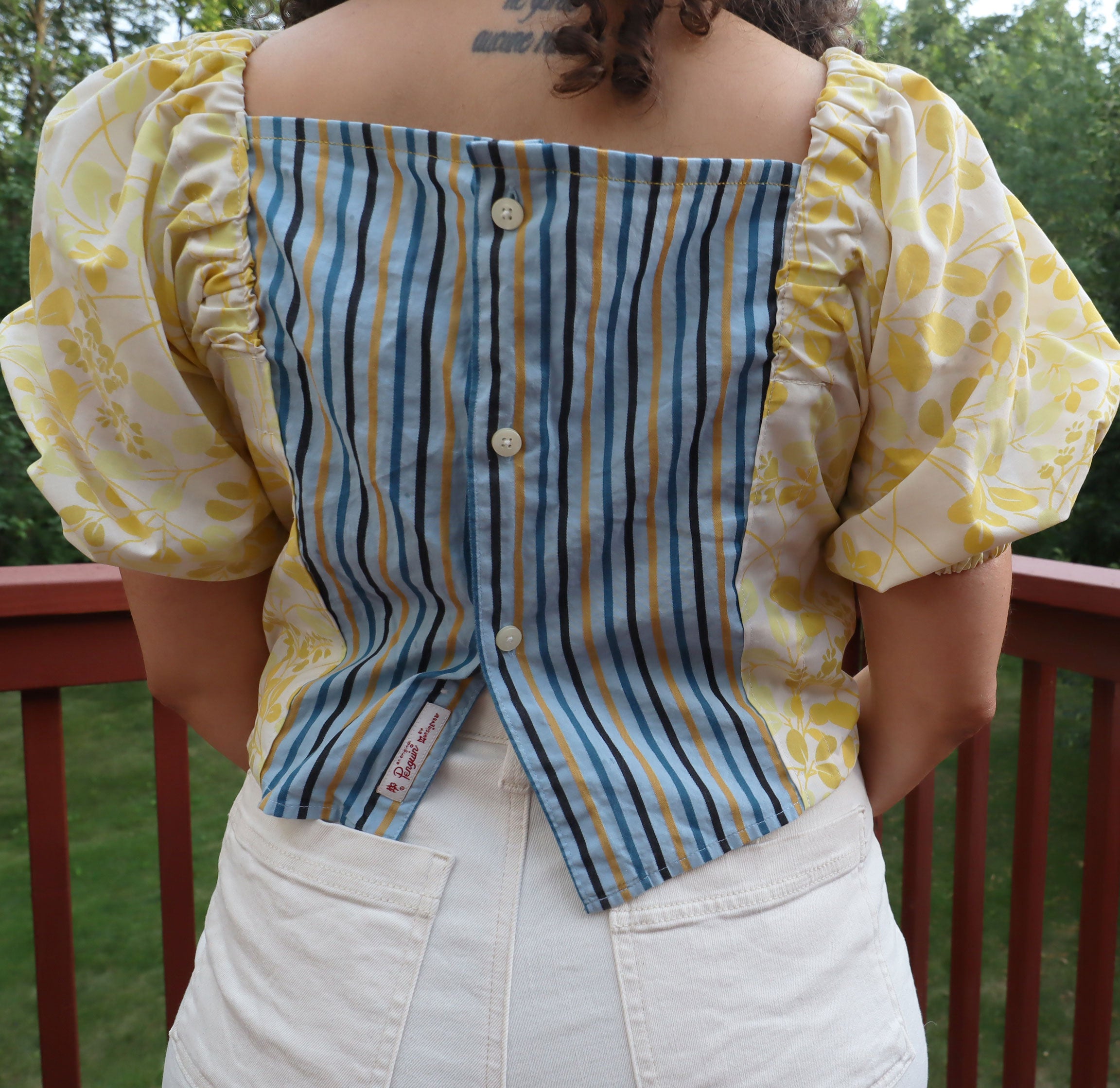 Graphy Mix Media Top - Aladdin