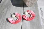 Peach Passementerie Earrings