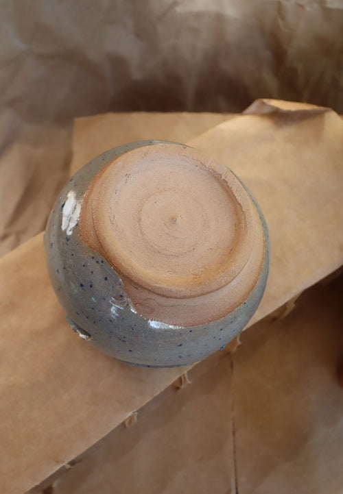 70s Open Cut Studio Pottery Plant Holder