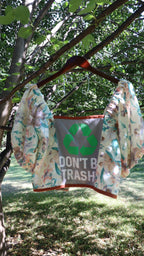 Graphy Mix Media Top - Don't Be Trashy