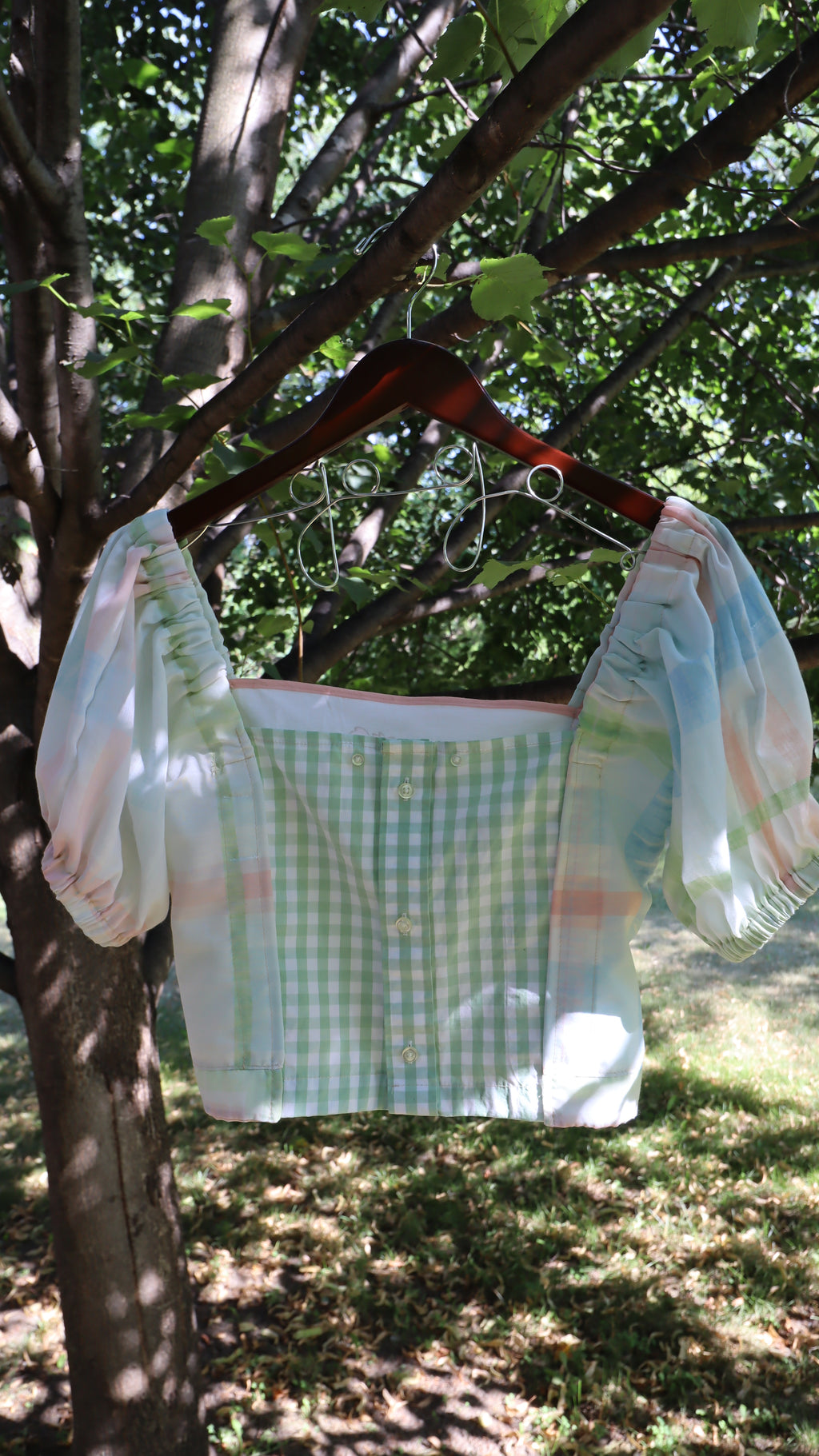 Graphy Mix Media Top - Cmon Get Happy Carebear