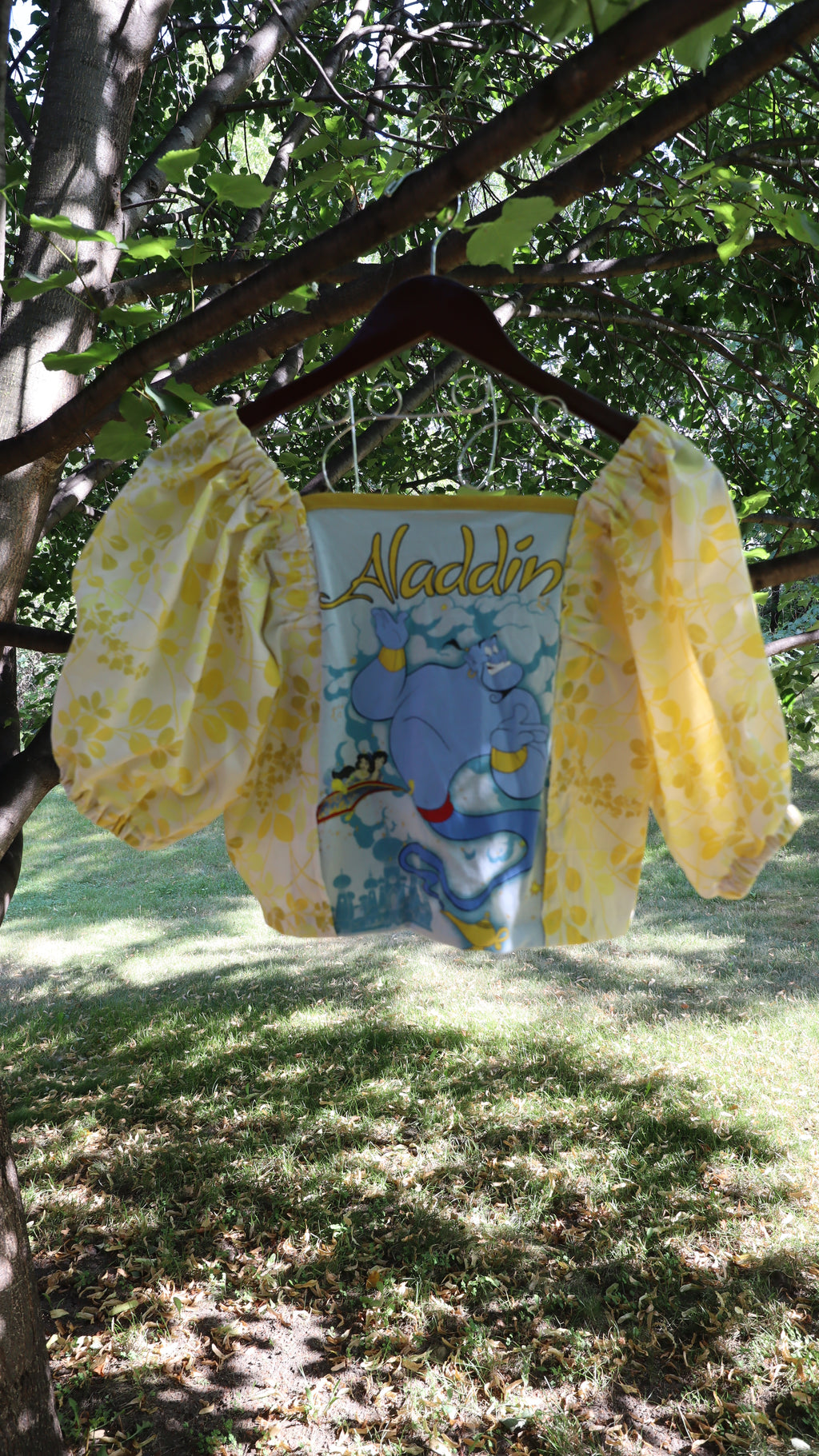 Graphy Mix Media Top - Aladdin