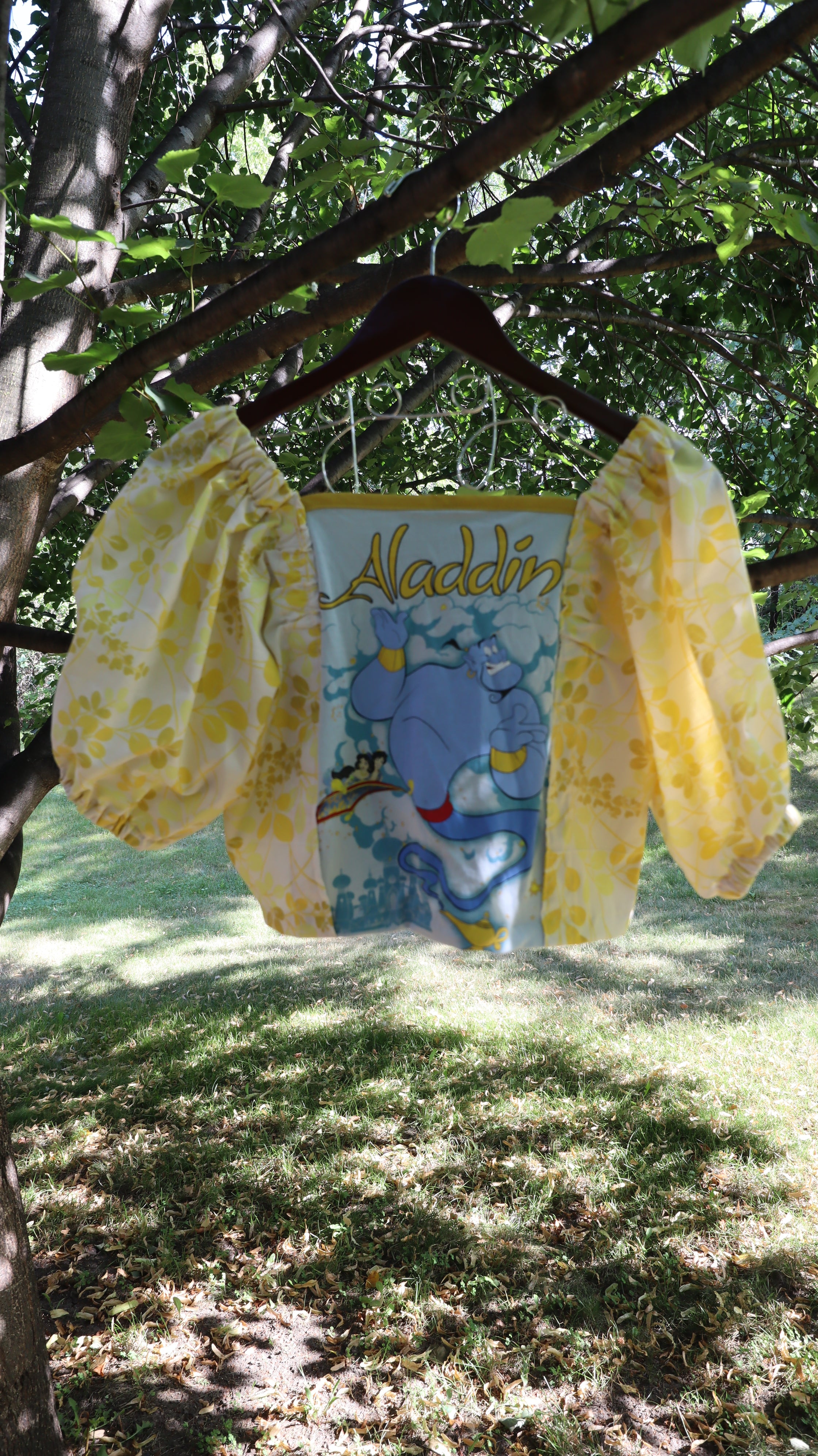 Graphy Mix Media Top - Aladdin