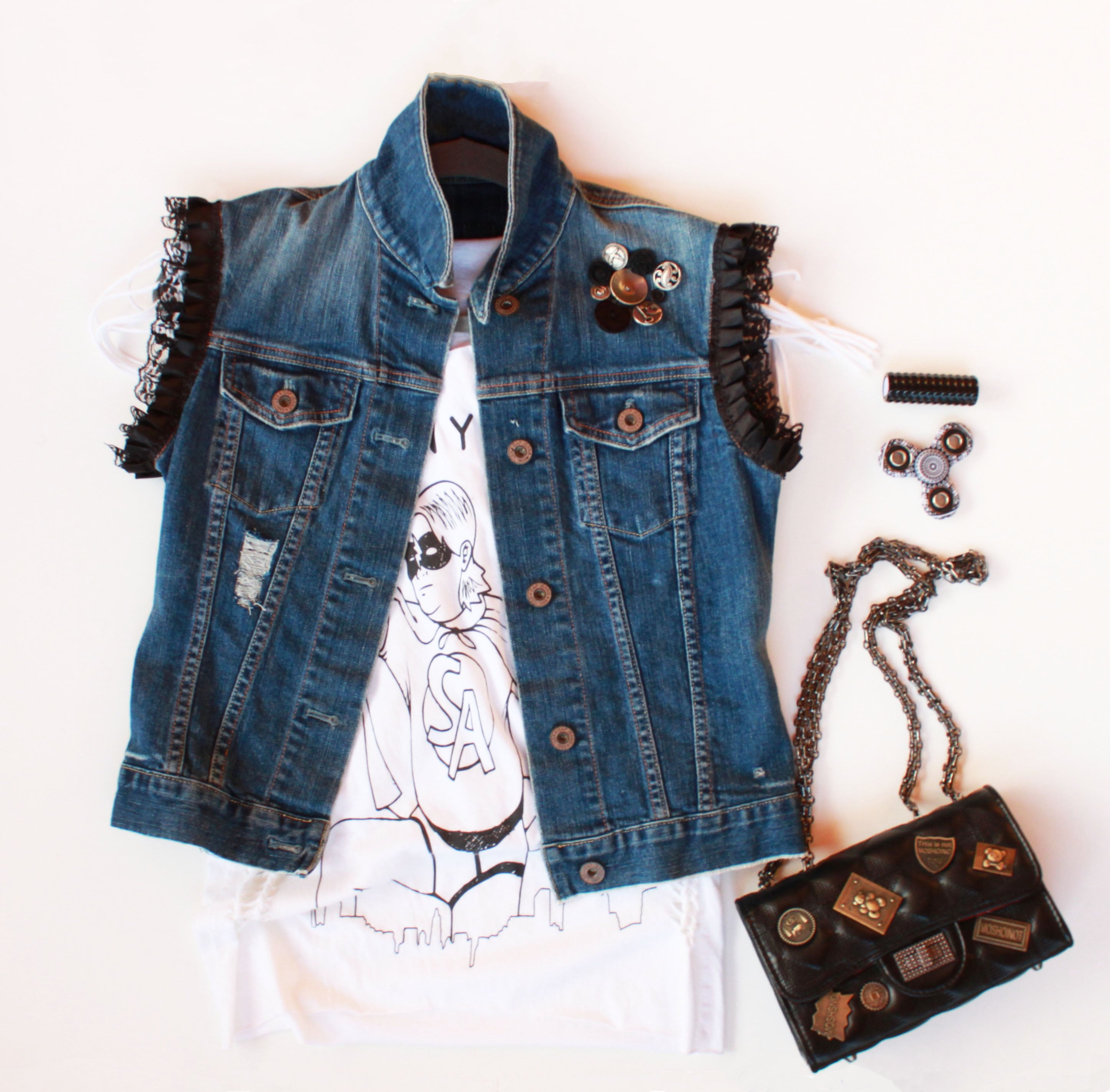 #thejacketproject - Altered Denim Jacket #1