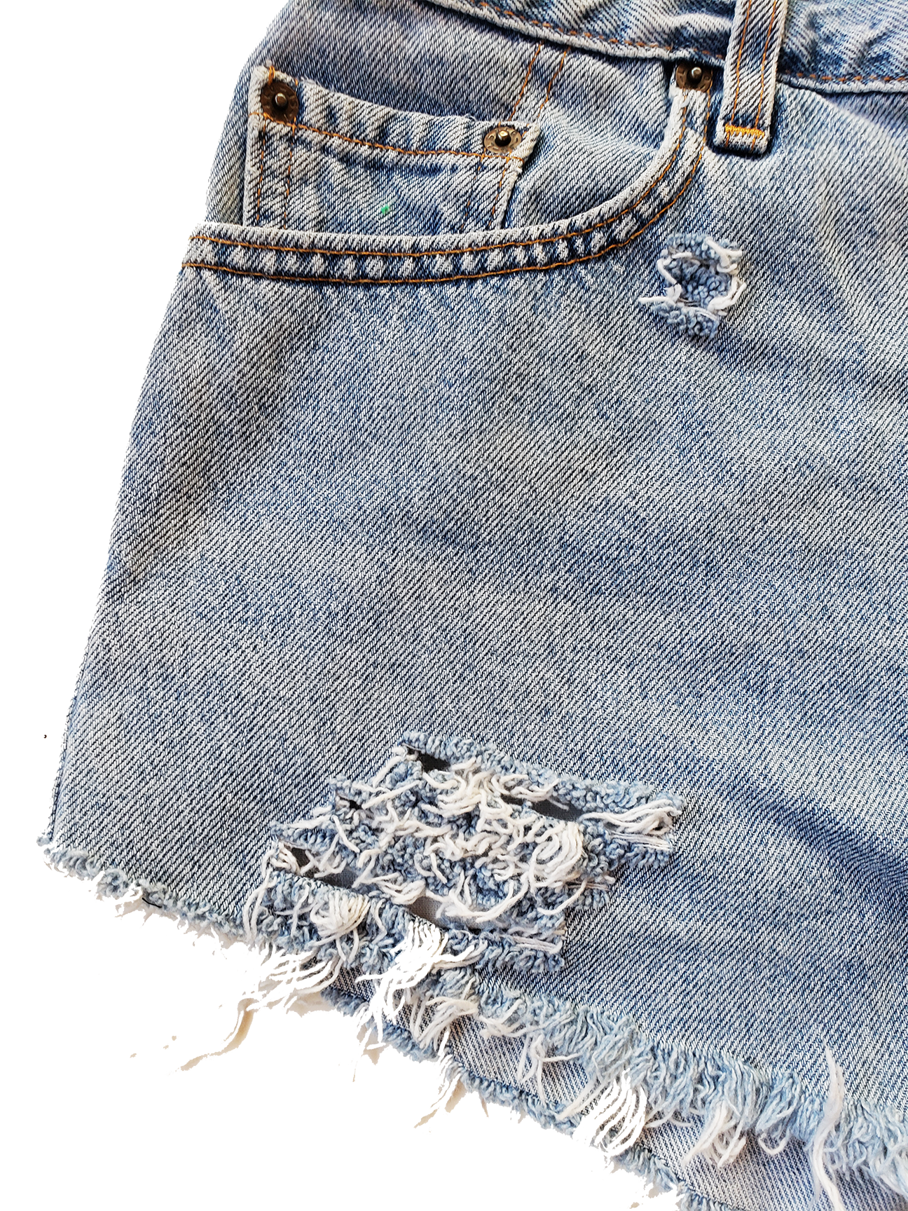 High Waist Vintage Levi's Denim Shorts (Only 1)
