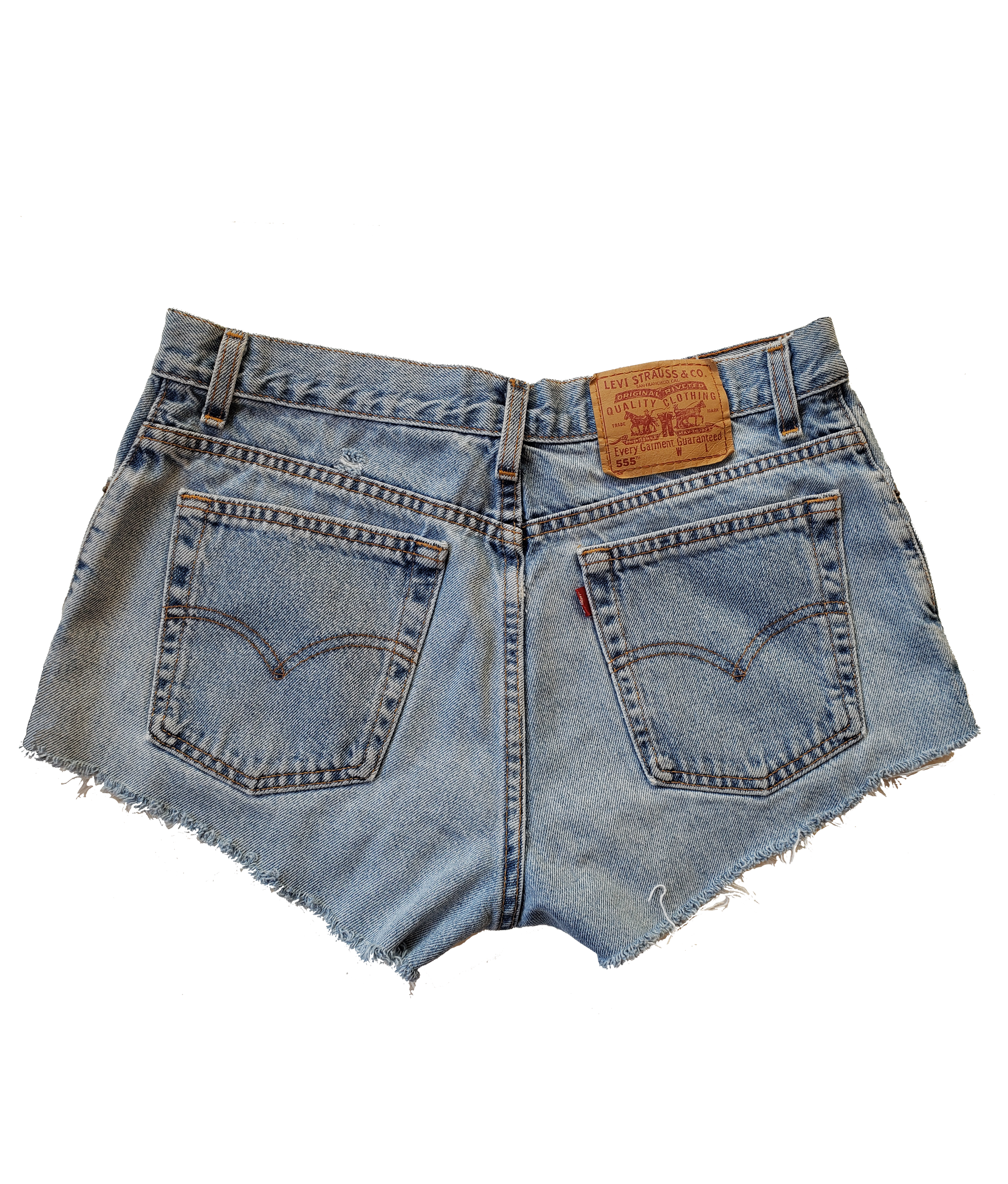 High Waist Vintage Levi s Denim Mom Jean Shorts Style a Go Go
