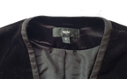 Mossimo Black Velvet Bolero Jacket