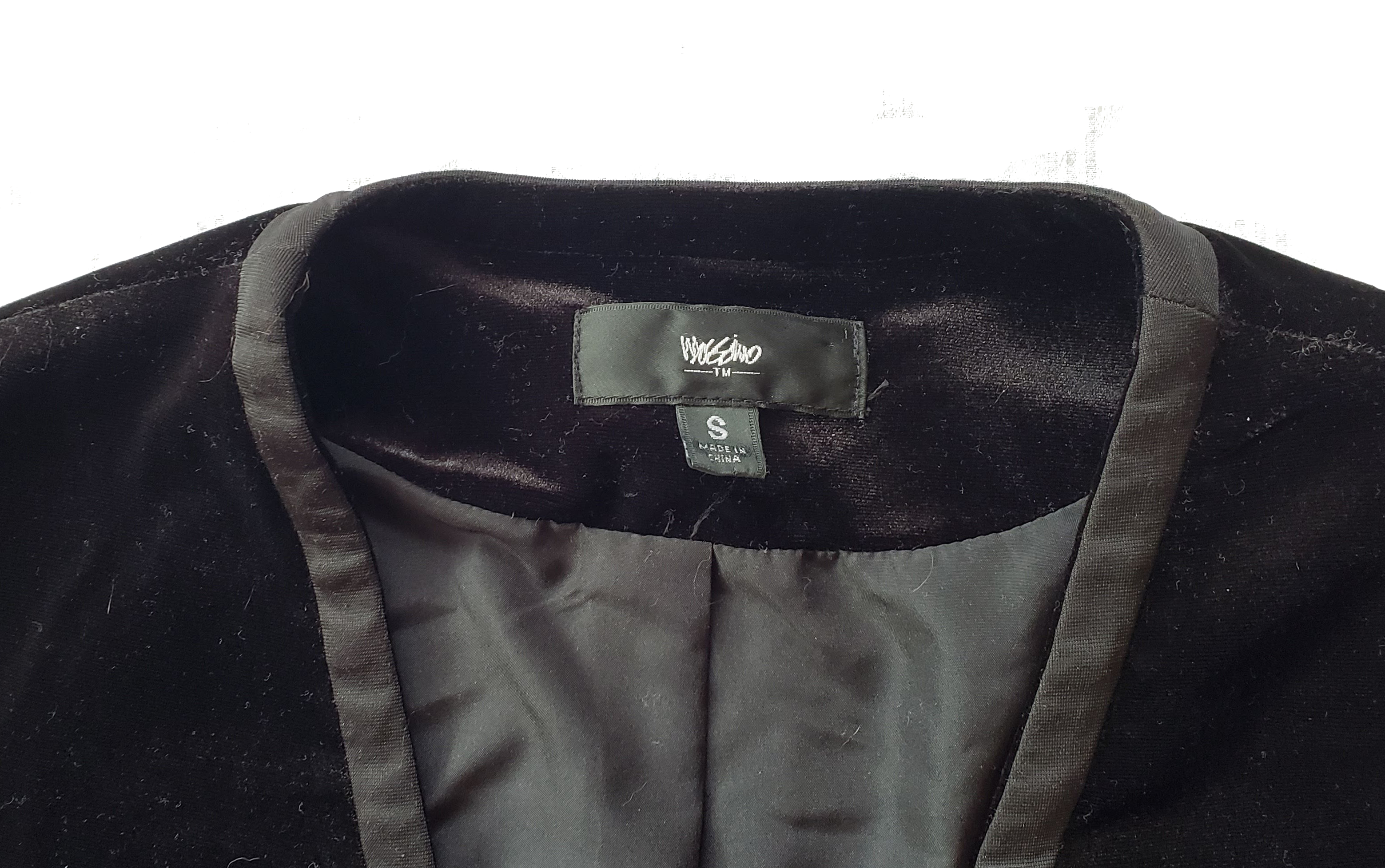 Mossimo Black Velvet Bolero Jacket