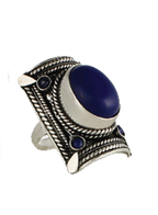 Mukaynis Faux Lapis Ring
