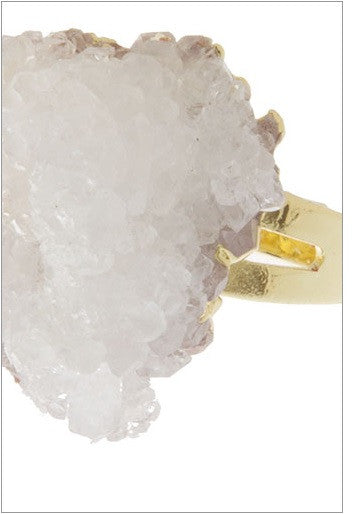 Quartz Stone Ring