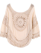 Piece of My Heart Macrame Sweater (Only 1)