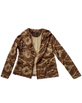 Lauren Jeans Co Ralph Lauren Knit Aztec Print Asymmetric Jacket