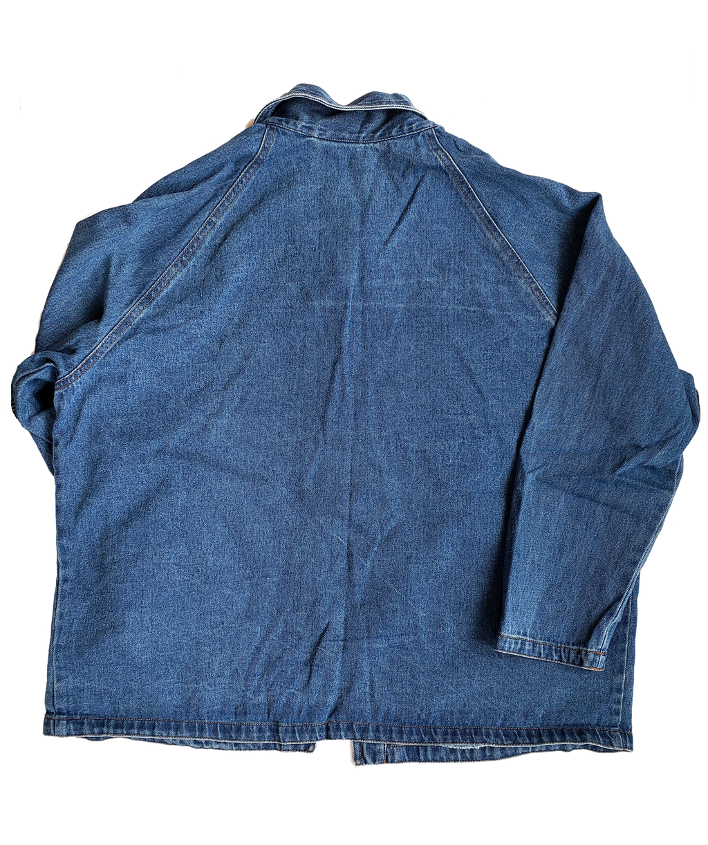 Vintage Rad 90's Over-sized Light Denim Jacket