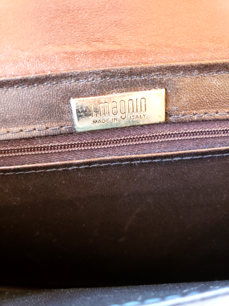 Vintage Secretariat Cocoa Brown Handbag