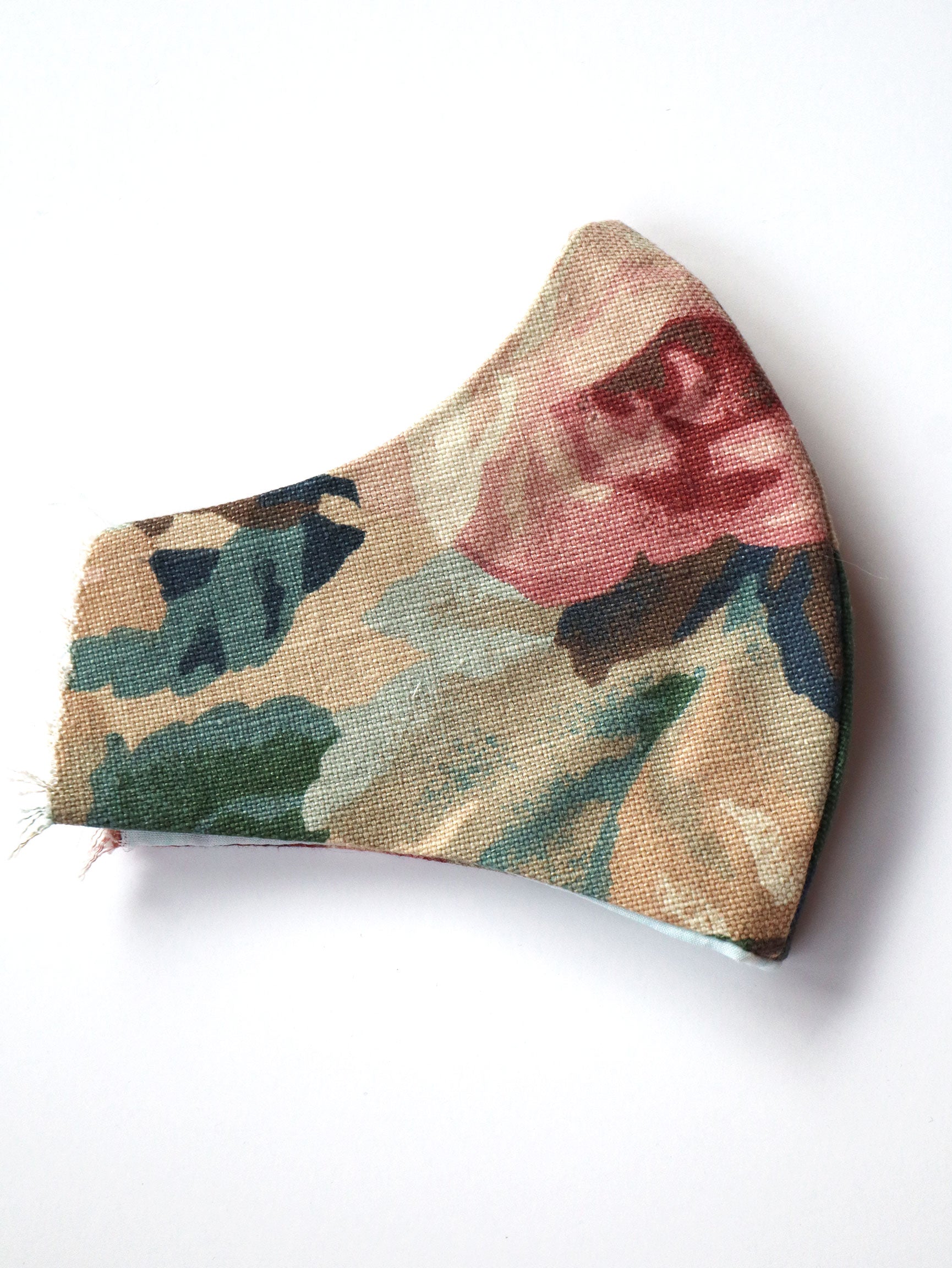 Copy of Reversible Romantic Floral Mask