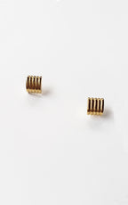 Vintage Tufted Square Earrings