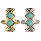 Turquoise Tower Ring