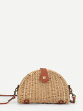 Pale Moon Arisin' Straw Bag
