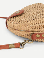 Pale Moon Arisin' Straw Bag