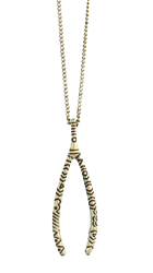 Make a WIsh Wishbone Necklace