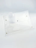Crystal Clear Envelope Clutch