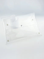 Crystal Clear Envelope Clutch