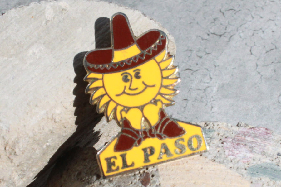 Vintage El Paso Enamel Pin